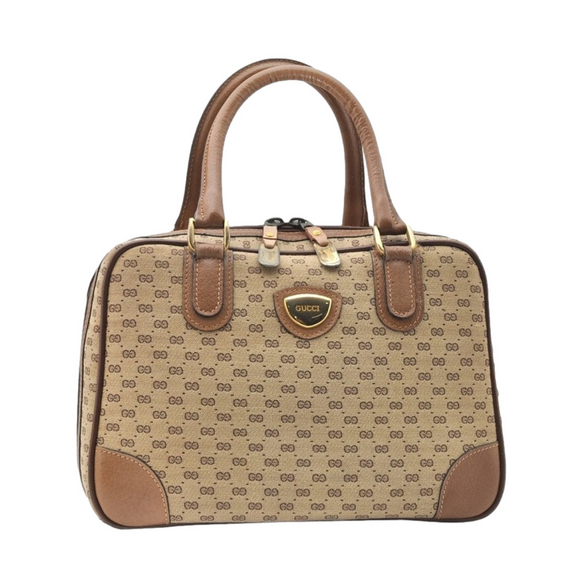 Gucci Handbags - Gucci Micro GG Monogram Top Handle Bag Vintage